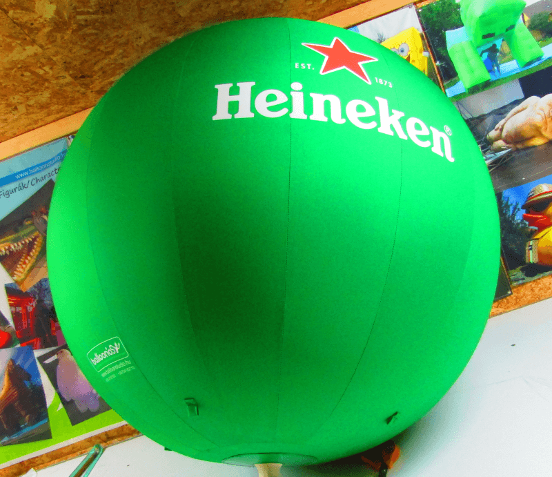 interaktív heineken óriás közösségi labda